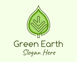 Ecology - Green Ecology Leaf logo design