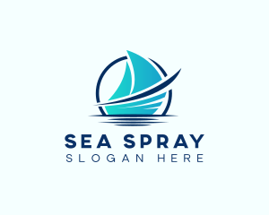 Sailor Boat Travel logo design