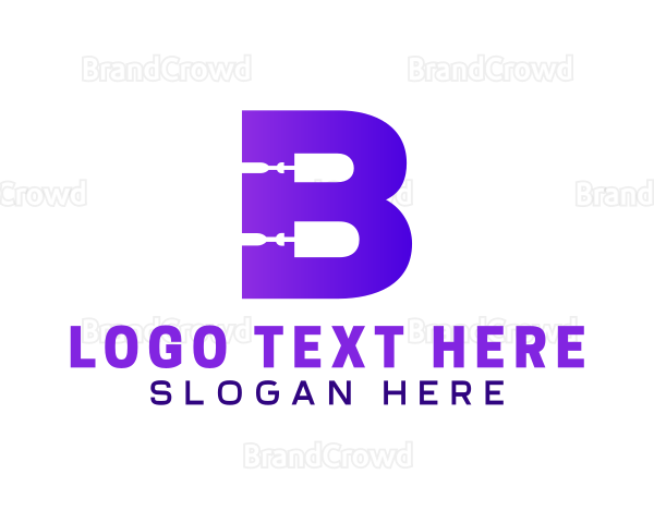 Bold Repairman B Logo