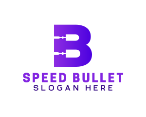 Bullet - Bold Repairman B logo design