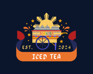 Filipino Ice Cream Dessert logo design