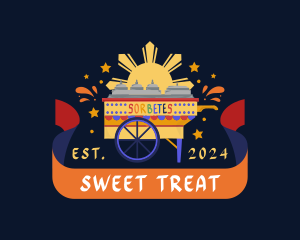 Filipino Ice Cream Dessert logo design