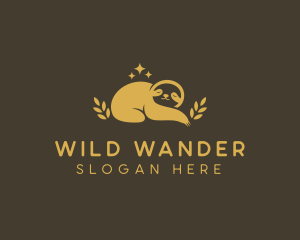 Wild Sloth Zoo logo design