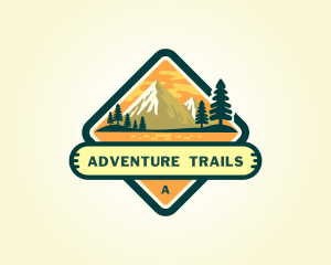 Outdoor Mountain Adventure logo design