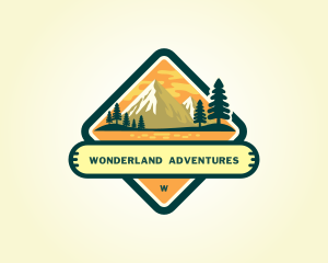 Outdoor Mountain Adventure logo design