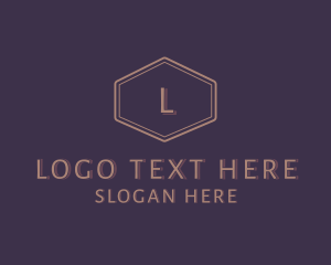 Hexagon Fashion Apparel Boutique logo design