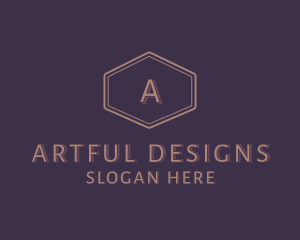 Hexagon Fashion Apparel Boutique logo design