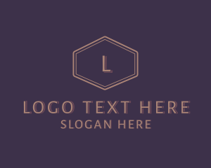 Hexagon Fashion Apparel Boutique Logo