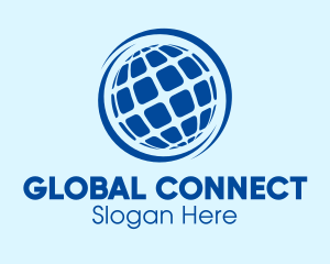 Global - Pixel Global Company logo design