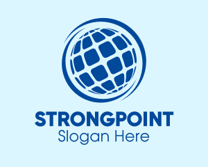 Simple - Pixel Global Company logo design