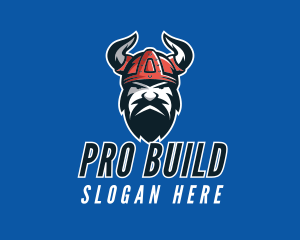 Angry Viking Gaming logo design