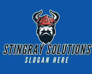 Angry Viking Gaming logo design