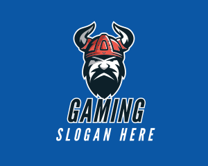 Angry Viking Gaming logo design