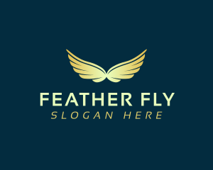 Golden Flying Wings logo design