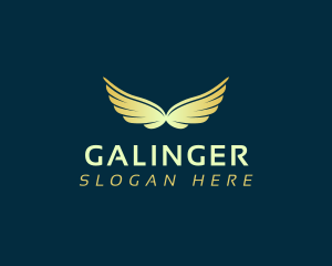 Team - Golden Flying Wings logo design