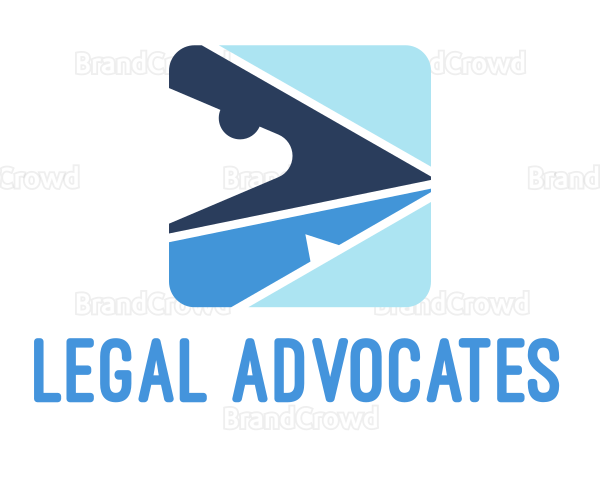 Blue Arrow Application Logo