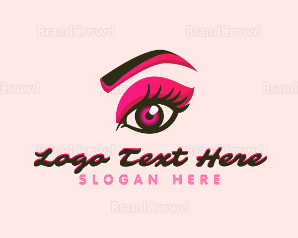 Beauty Eyelash Shadow Logo