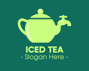 Green Teapot Tap logo design