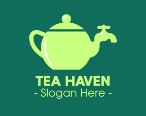 Green Teapot Tap logo design