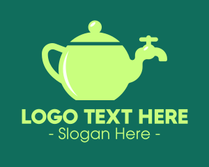 Cover - Green Teapot Tap logo design