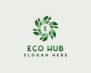 Botanical Eco Nature logo design