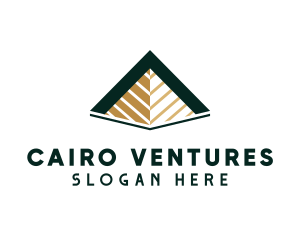 Cairo - Corporate Pyramid Arrow logo design