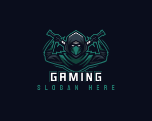 Ninja Sword Gaming Logo