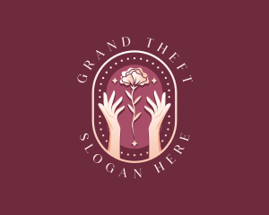 Beauty Floral Hand Logo