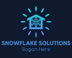Winter - Winter Snow House logo design
