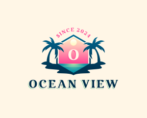 Ocean Beach Travel logo design