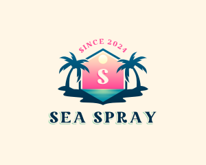 Ocean Beach Travel logo design