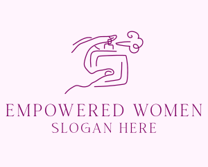 Women - Fragrance Perfume Scent logo design