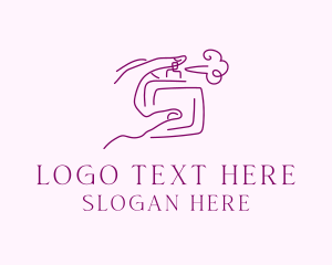 Violet - Fragrance Perfume Scent logo design