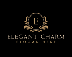 Elegant Luxury Ornamental logo design