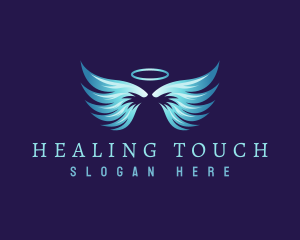 Spiritual Holy Wings logo design