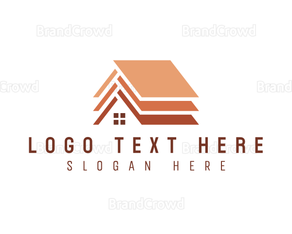 Roof Construction Builder Logo