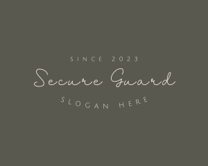 Cursive - Dainty Cursive Business logo design