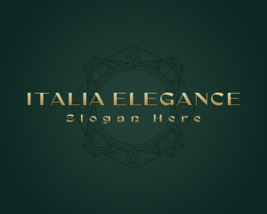 Elegant Classic Ornament logo design