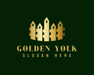 Golden Fence Realty logo design