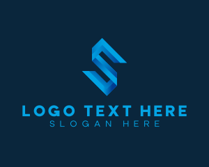 Marketing - Multimedia Tech Agency Letter S logo design