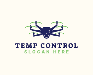 Security Drone Camera logo design