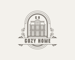 Home Accommodation Realty logo design