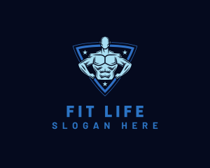 Fitness Body Exercise logo design