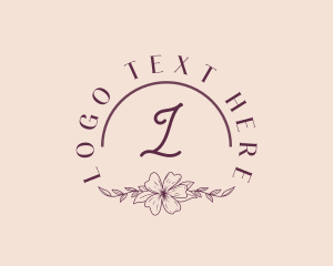 Luxurious - Beauty Flower Boutique logo design