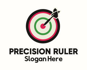 Dartboard Bullseye Target logo design