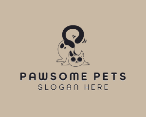 Pet Kitten logo design