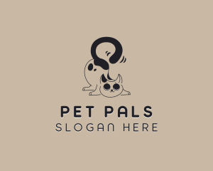 Pet Kitten logo design