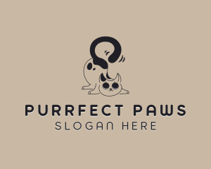 Kitten - Pet Kitten logo design