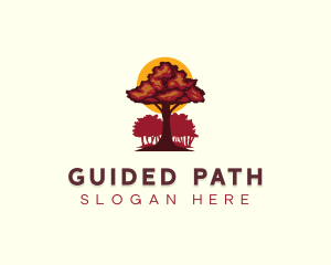 Tree Forest Woodwork logo design