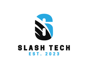 Slash - Claw Mark Team Number 6 logo design